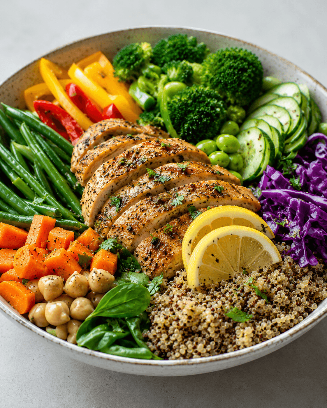 Lemon Pepper Chicken Bowl