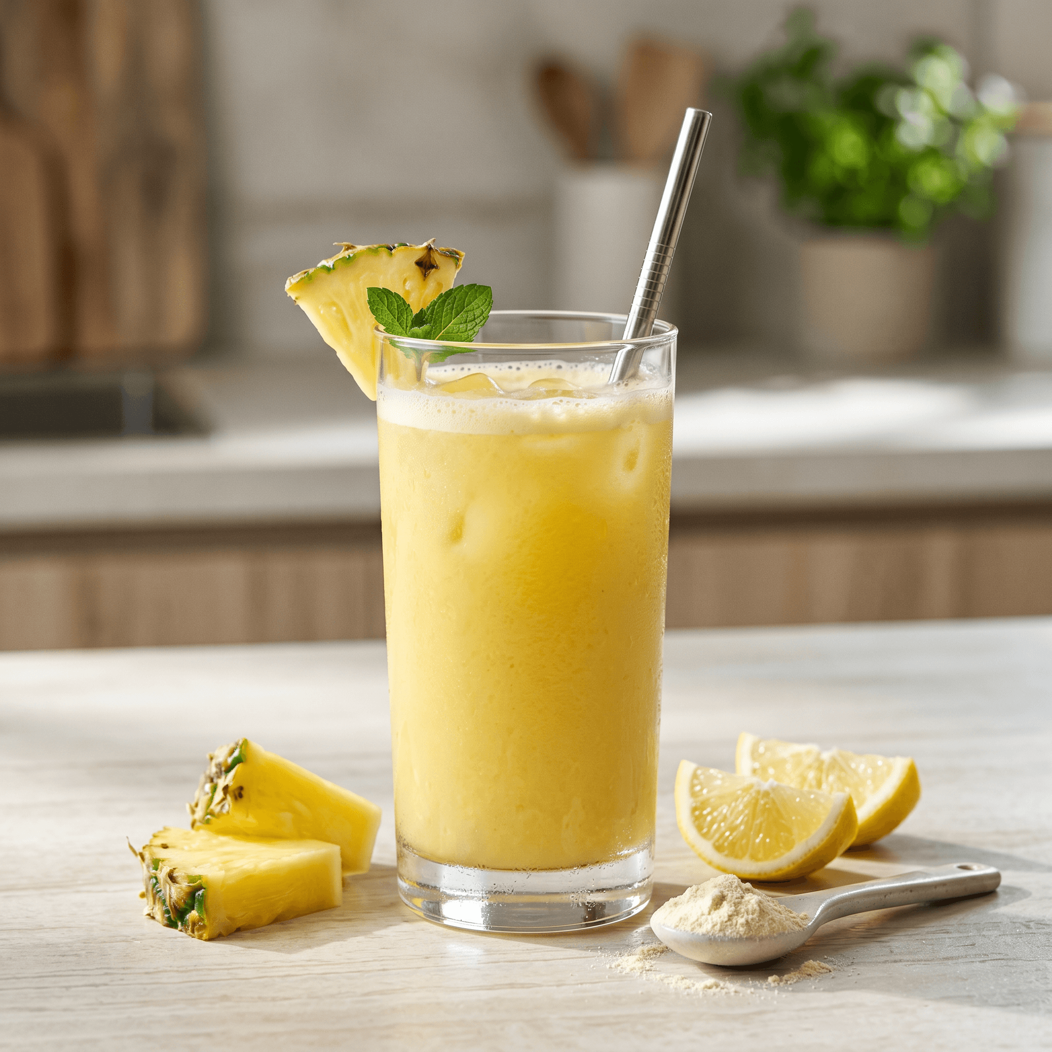 Pineapple Lemon Juice + Whey